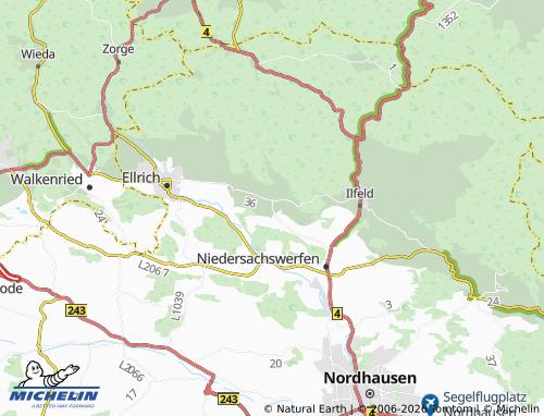 MICHELIN Appenrode map - ViaMichelin
