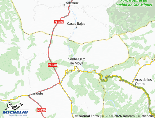MICHELIN-Landkarte La Olmeda - ViaMichelin