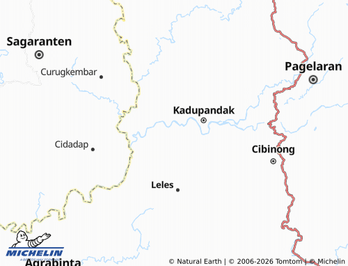 MICHELIN Sukamahi map - ViaMichelin