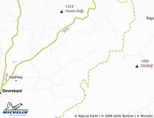 MICHELIN-Landkarte Başakpınar - ViaMichelin
