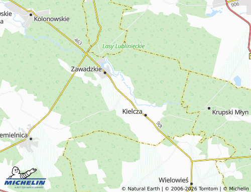 MICHELIN Żędowice map - ViaMichelin