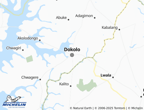 MICHELIN Dokolo map - ViaMichelin