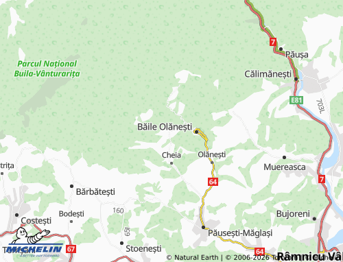 Carte MICHELIN Tisaș - ViaMichelin