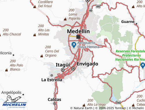 MICHELIN El Rodeo map - ViaMichelin