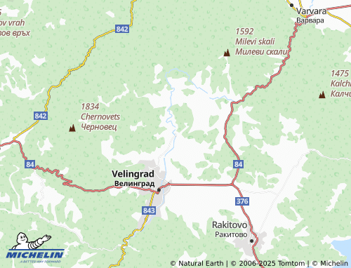 MICHELIN Draginovo map - ViaMichelin