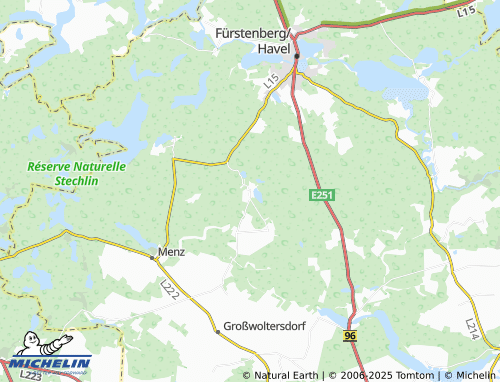 MICHELIN Altglobsow map - ViaMichelin