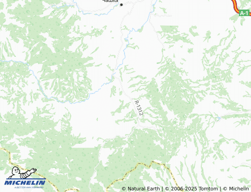 MICHELIN Izvor map - ViaMichelin