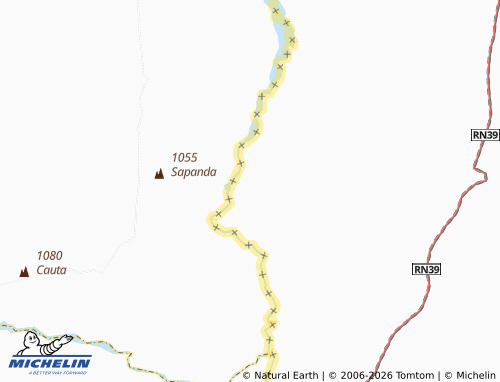 Mapa MICHELIN Lwando - ViaMichelin