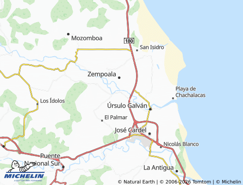 Mapa MICHELIN La Gloria - ViaMichelin