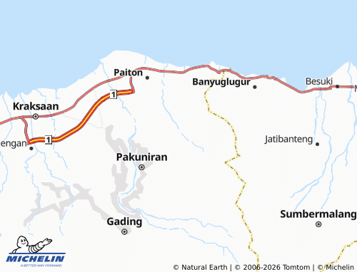 Carte MICHELIN Sambirampak Kidul - ViaMichelin
