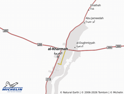 MICHELIN-Landkarte Riyad al-Dughmiyyah - ViaMichelin