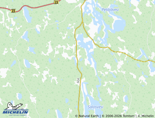 MICHELIN Kukkaro map - ViaMichelin
