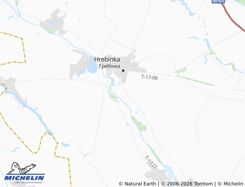 Mapa MICHELIN Korniivka - ViaMichelin