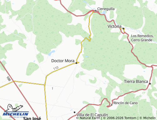 Mappa MICHELIN La Otra Banda - ViaMichelin