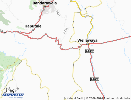 Carte MICHELIN Gampaha1 - ViaMichelin