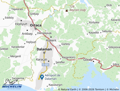 Mappa MICHELIN Gürköy - ViaMichelin