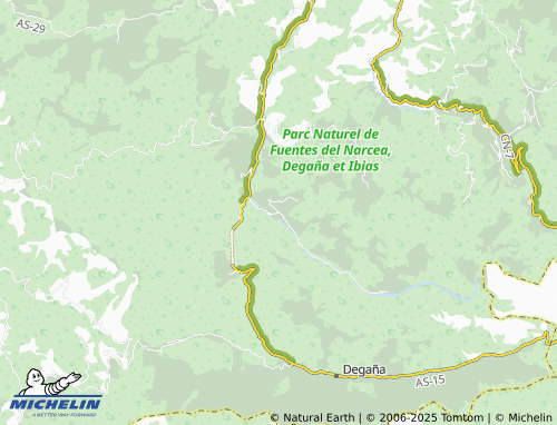MICHELIN Gedrez map - ViaMichelin