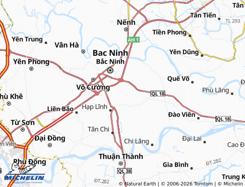 MICHELIN-Landkarte Vân Dương - ViaMichelin
