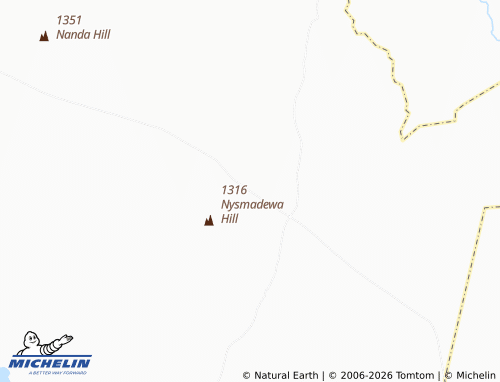 MICHELIN Mwabilanda map - ViaMichelin