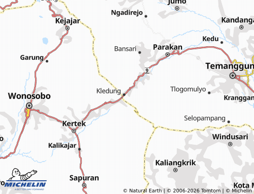 Carte MICHELIN Batursari - ViaMichelin