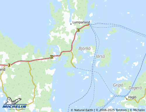 MICHELIN Svinö map - ViaMichelin