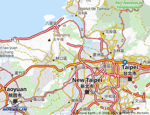 Kaart MICHELIN wu gu qu - ViaMichelin