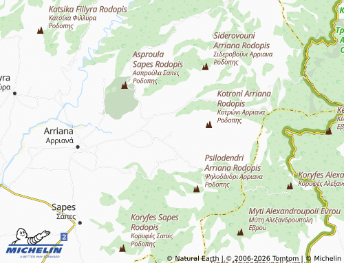 Carte MICHELIN Strofi - ViaMichelin