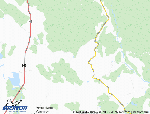 MICHELIN Llano del Pino map - ViaMichelin