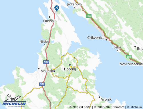 Mapa MICHELIN Soline - ViaMichelin