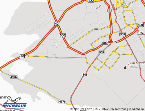 Carte MICHELIN al-'Awali - ViaMichelin