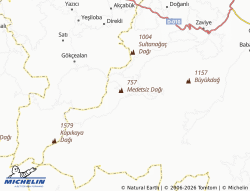 MICHELIN Babaköy map - ViaMichelin
