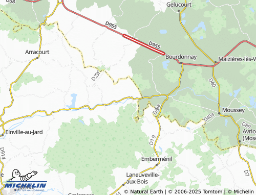 Carte MICHELIN Xures - ViaMichelin