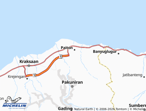 Carte MICHELIN Taman - ViaMichelin