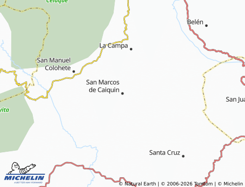 Mappa MICHELIN San Marcos de Caiquín - ViaMichelin