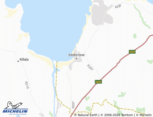 Mappa MICHELIN Inishcrone - ViaMichelin