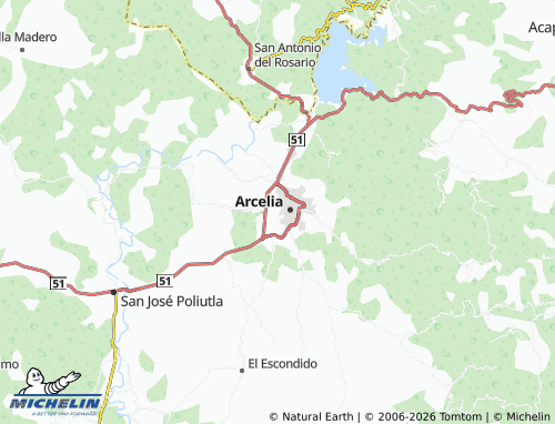 Mappa MICHELIN La Cueramera - ViaMichelin