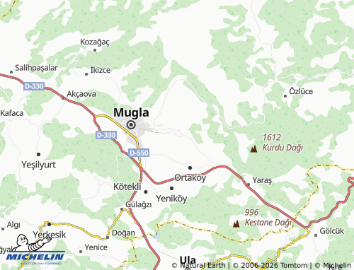Mapa MICHELIN Düğerek - ViaMichelin
