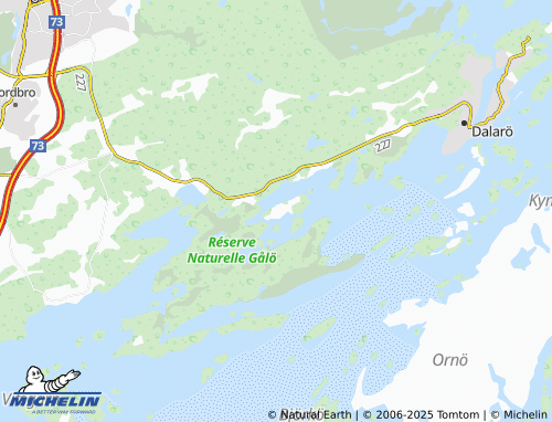 MICHELIN Björnö map - ViaMichelin