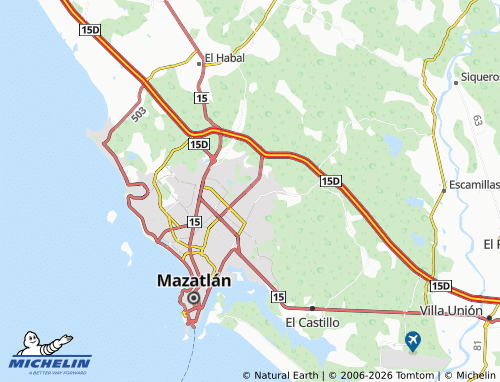 MICHELIN-Landkarte Monte Bello - ViaMichelin
