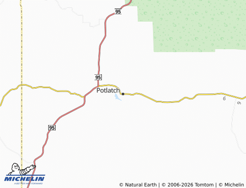 Mappa MICHELIN Potlatch - ViaMichelin