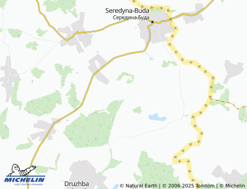MICHELIN Shalymivka map - ViaMichelin
