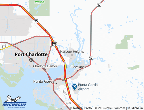 Mappa MICHELIN Harbour Heights - ViaMichelin