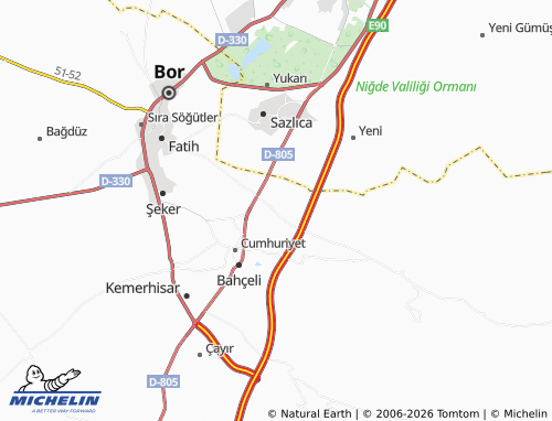 Mapa MICHELIN Kaynarca - ViaMichelin
