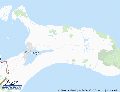 Mappa MICHELIN Pollerup - ViaMichelin