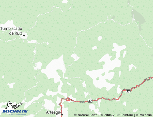 MICHELIN Espinoza map - ViaMichelin