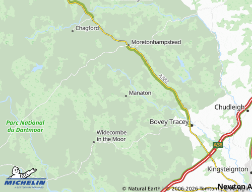Carte MICHELIN Manaton - ViaMichelin