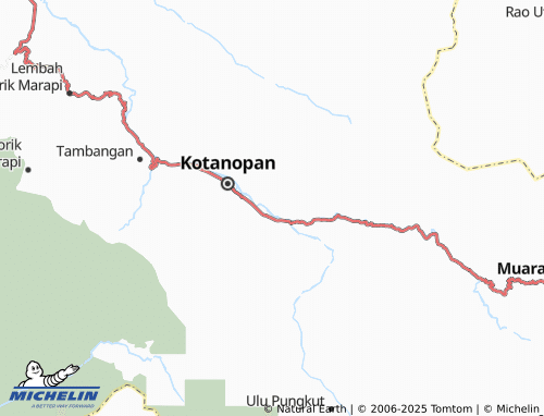 MICHELIN Padang Bulan map - ViaMichelin