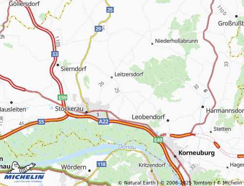 MICHELIN Wiesen map - ViaMichelin