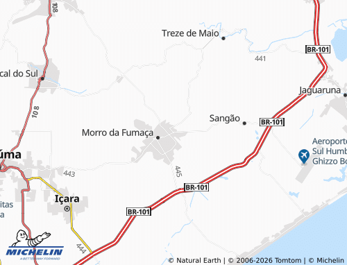 Mappa MICHELIN Naspolini - ViaMichelin