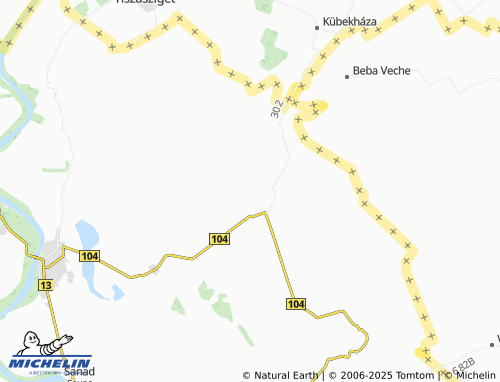 MICHELIN Siget map - ViaMichelin